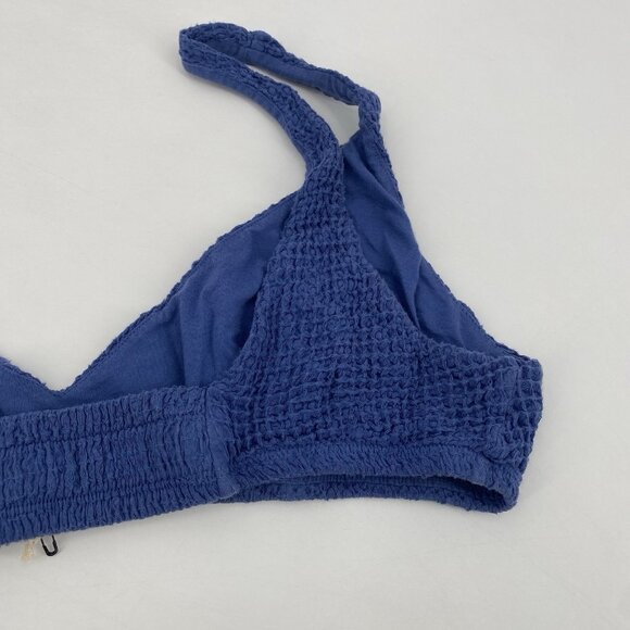 Donni Women’s Size XXL Blue Cotton Waffle Bralette Bra Top NWT - Picture 10 of 10